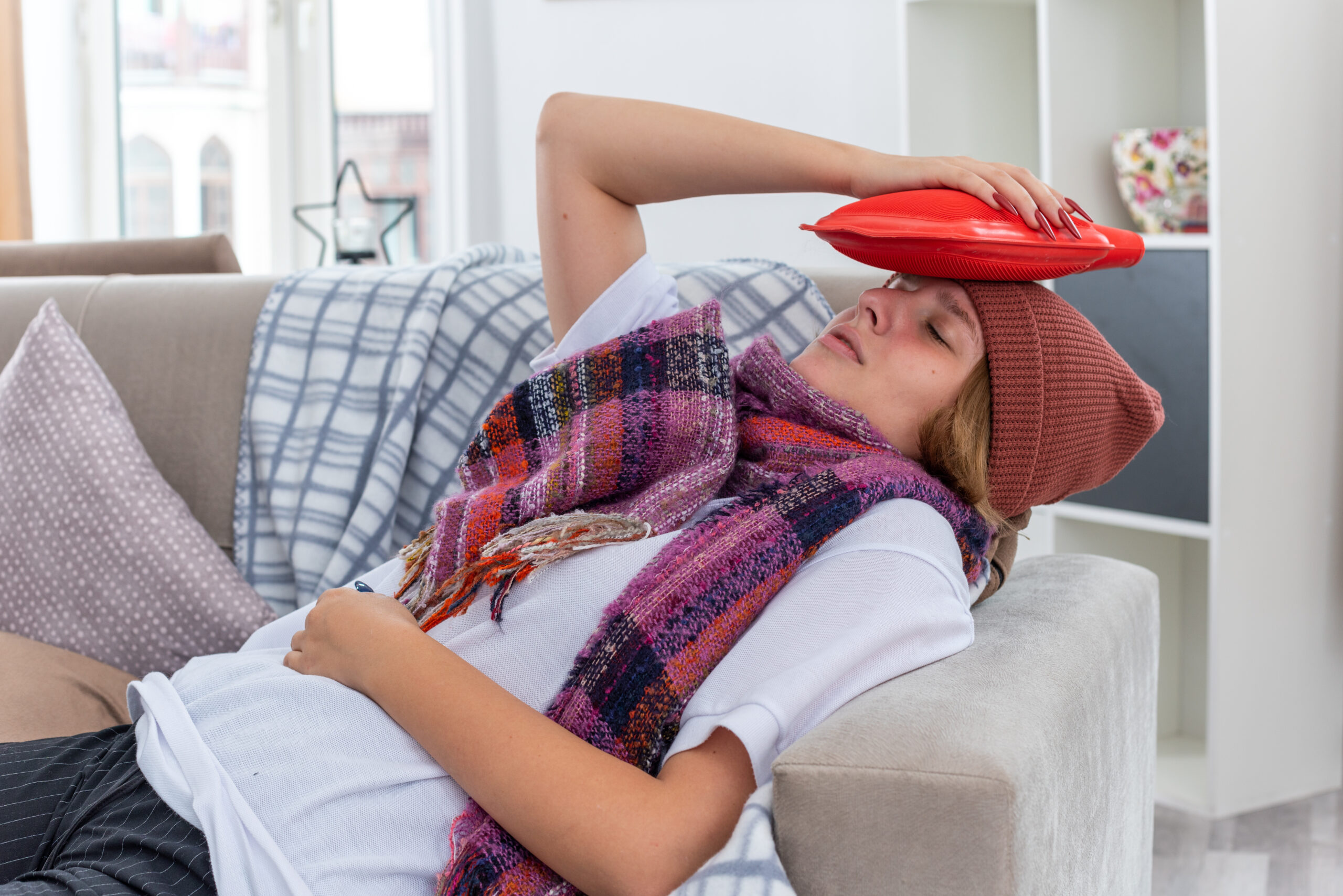 https://www.freepik.com/free-photo/unhealthy-young-woman-hat-with-warm-scarf-around-neck-feeling-unwell-sick-suffering-from-cold-flu-holding-hot-water-bottle-her-head-looking-worried-lying-couch-light-living-room_14894553.htm#fromView=search&page=3&position=14&uuid=9da2f774-2466-4d46-94ae-fc9afa184e30